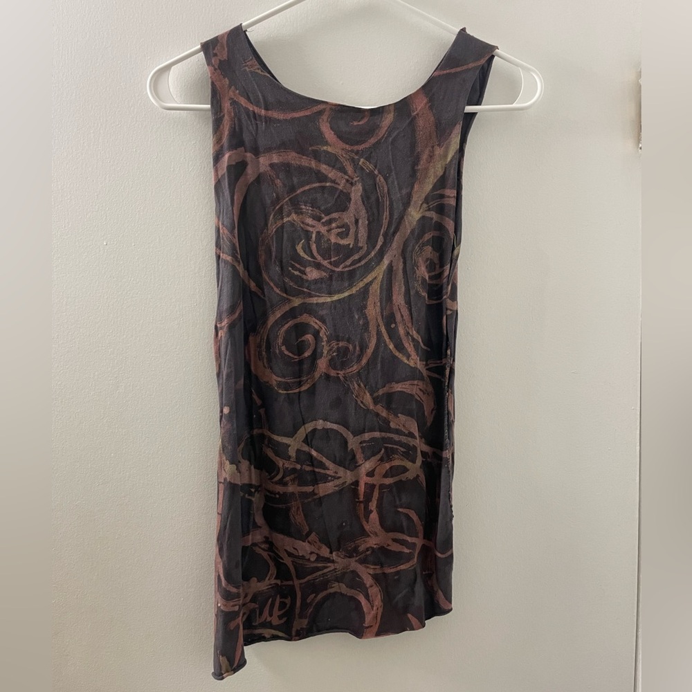 Whimsigoth One-of-a-Kind Top with Buckle and Side Cutout (Indie LA Designer)